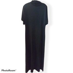 Vintage Women's long black evening dress size 14